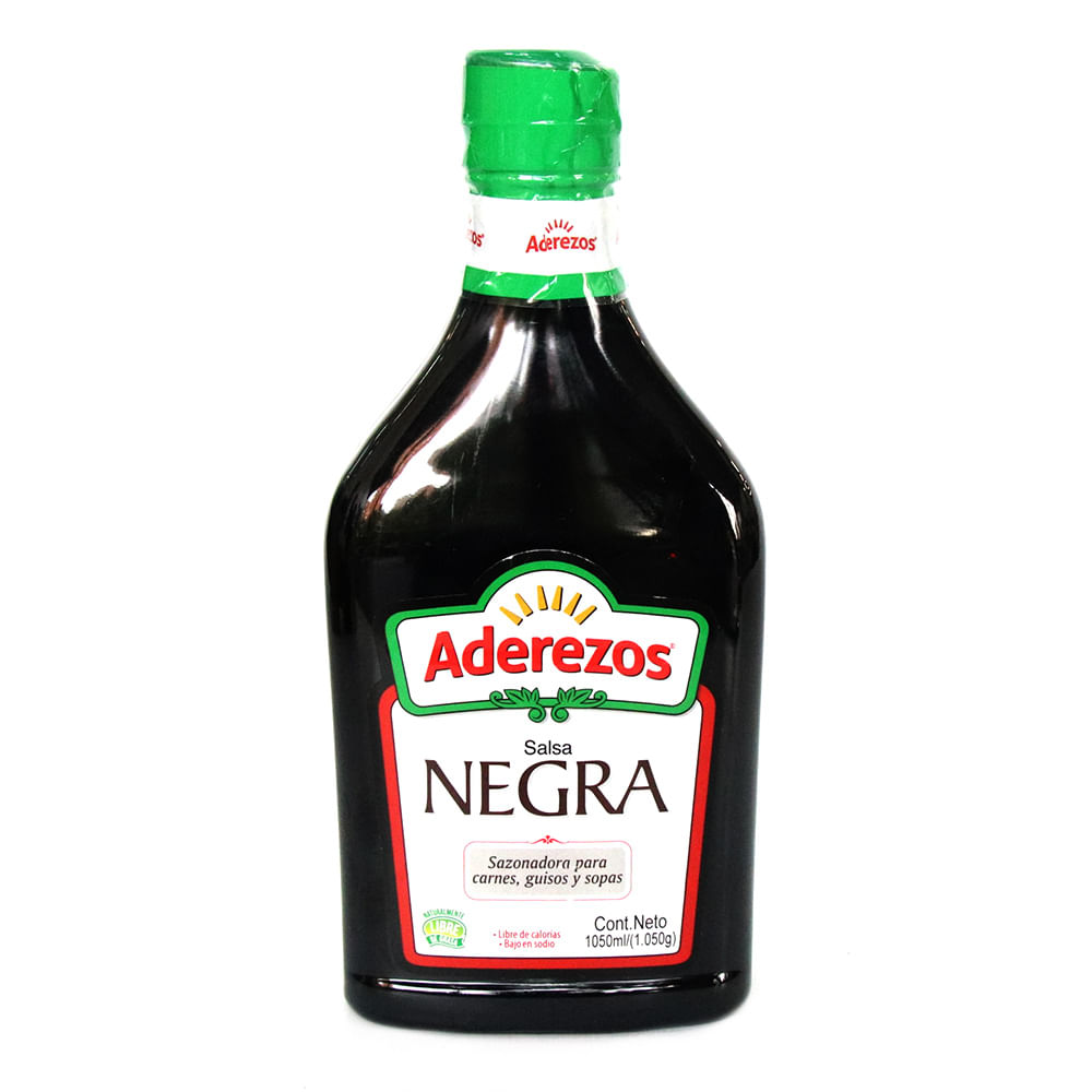 SALSA NEGRA PET ADEREZOS  x 1050GR