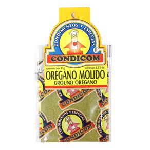 OREGANO MOLIDO CONDICOM X 15GR
