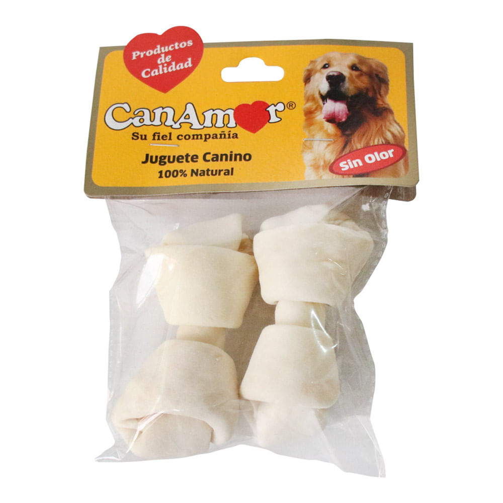 HUESO NATURAL 3 CANAMOR * 2 UND