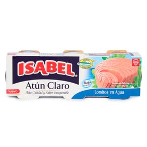 ATUN EN AGUA ISABEL X3 x 80GR