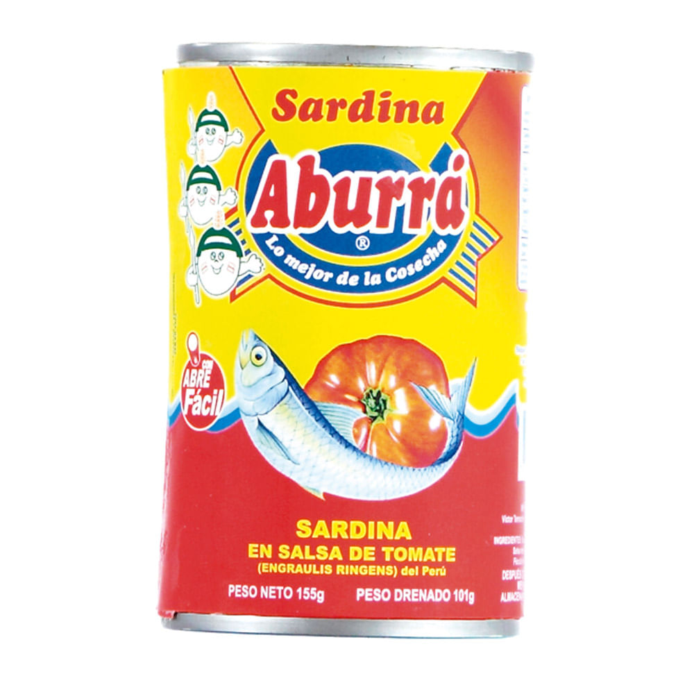 SARDINA CILINDRO ABURRA x 156GR