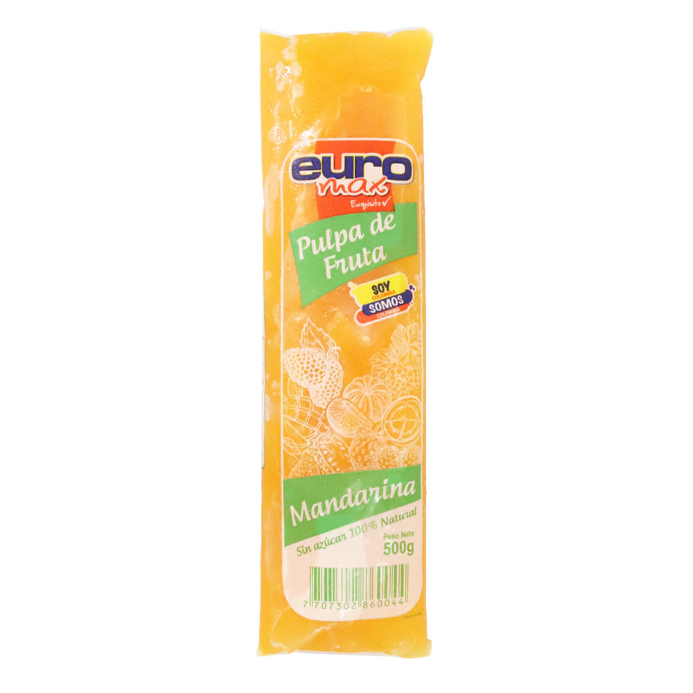 PULPA EUROMAX CONGELADA MANDARINA X 500G
