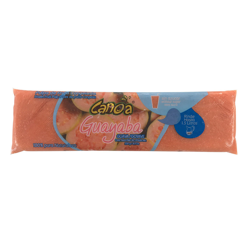 PULPA CONGELADA CANOA GUAYABA*250GR