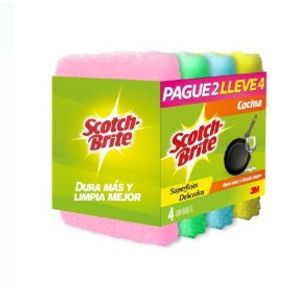 ESPONJA SCOTH BRITE CURLY PAGUE 2 LLEVE4