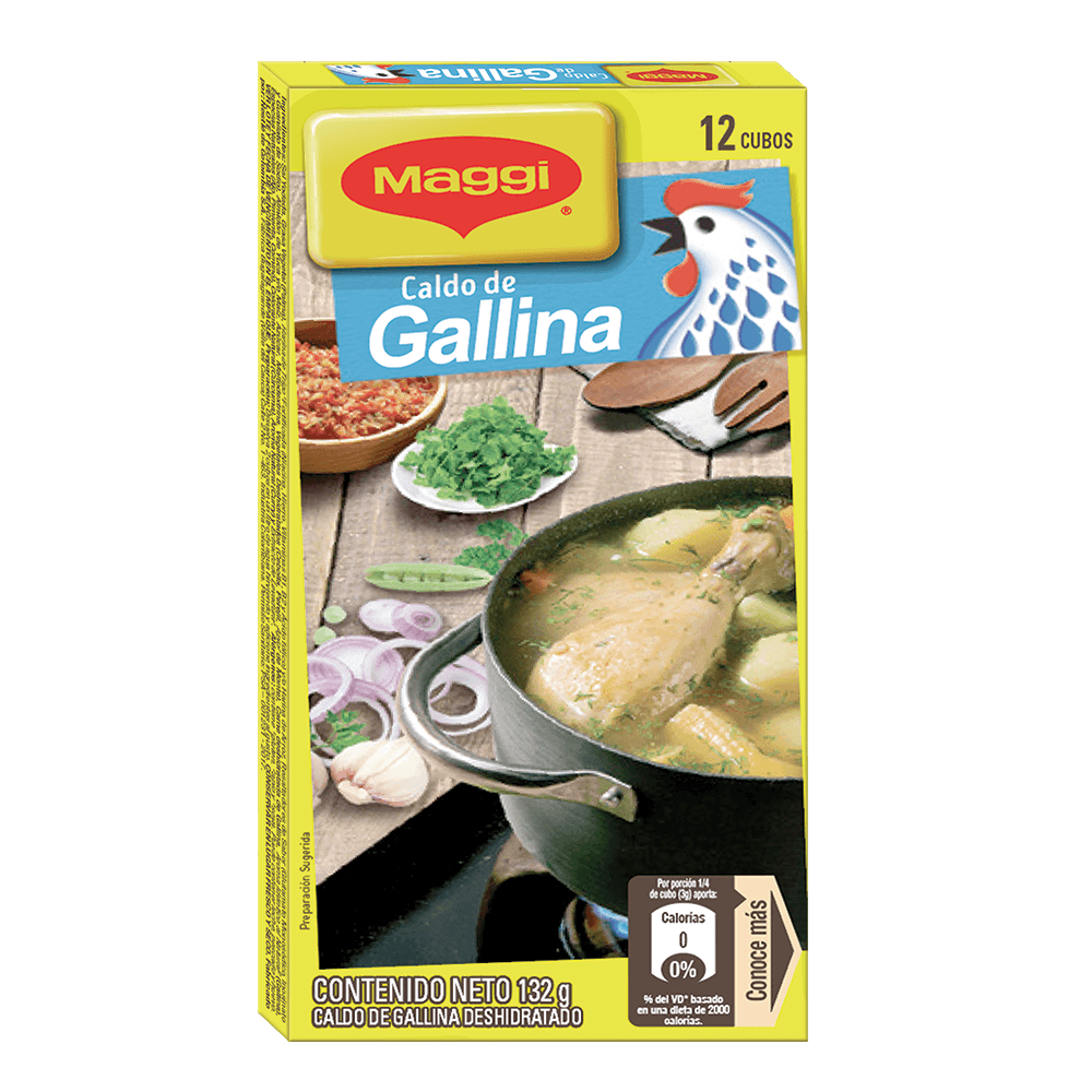 CALDO GALLINA MAGGY 12U x 132GR