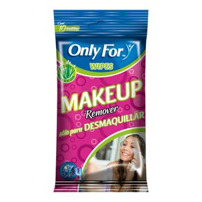 TOALLITAS DESMAQUILLANT ONLY FOR* 10 UND