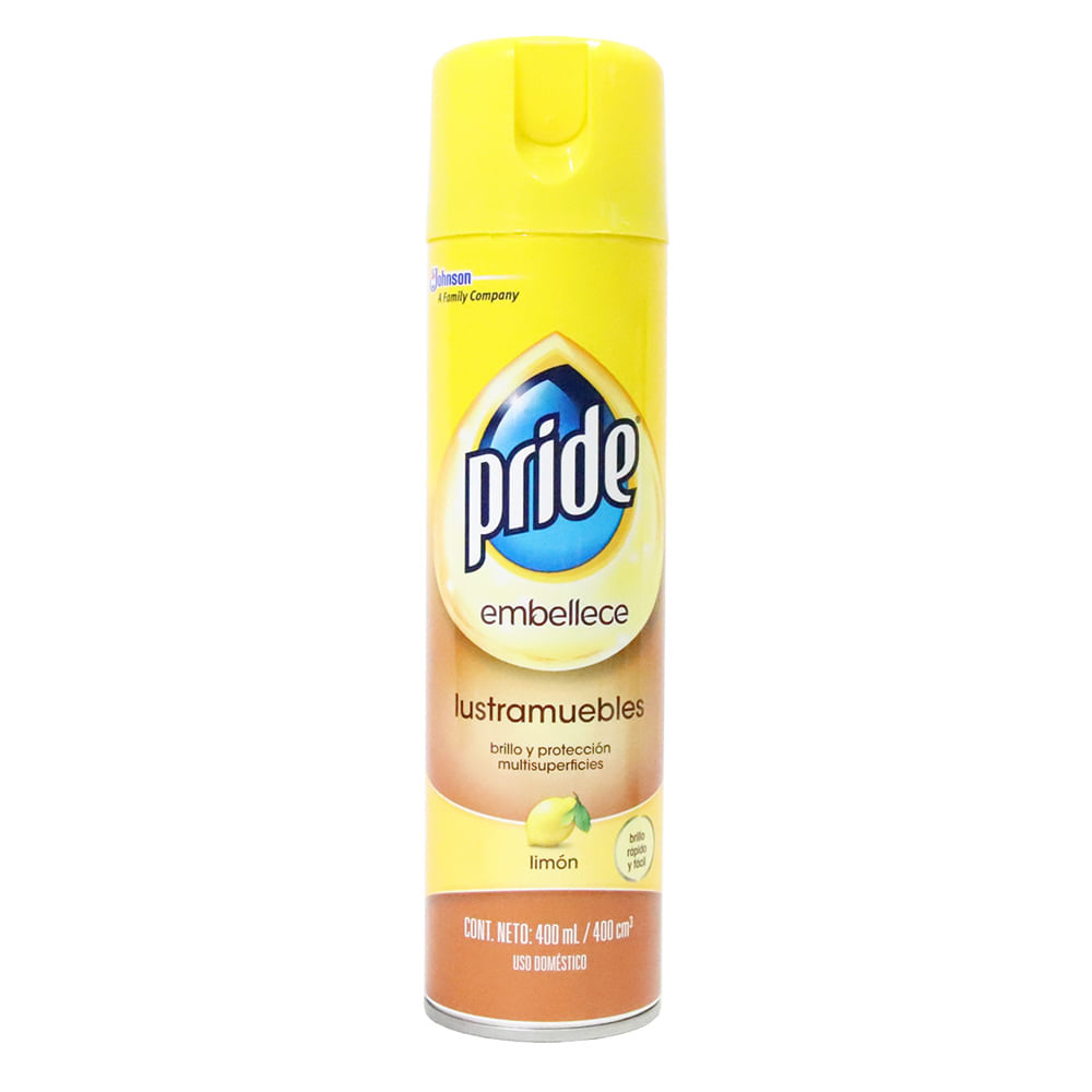 LUSTRADOR DE MUEBLE PRIDE LIMON x 400ML