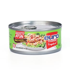 ENSALADA DE ATUN MAIZ VEG EUROMAX*170GR