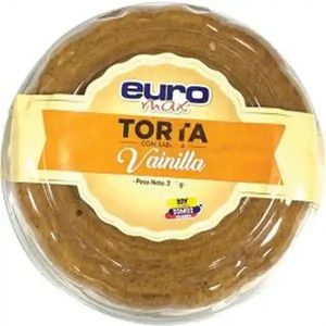 Torta De Vainilla Euromax * 330 gr
