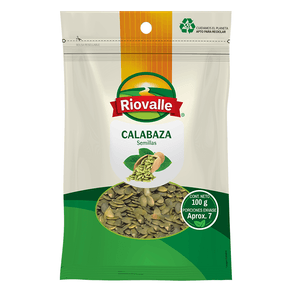SEMILLA DE CALABAZA RIOVALLE *100GR