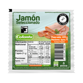 JAMON SELECCIONADO COLANTA X 225 GR