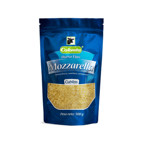 QUESO MOZARELLA CUBICADO COLANTA X500GR