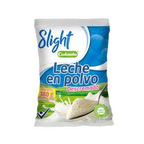 LECHE POLVO DESCREMADA SLI COLANTAx380GR
