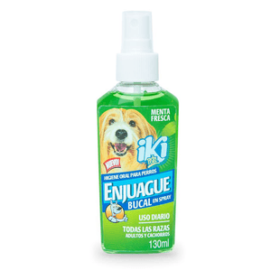Enjuague Bucal Para Perro Ikipets *130 ml