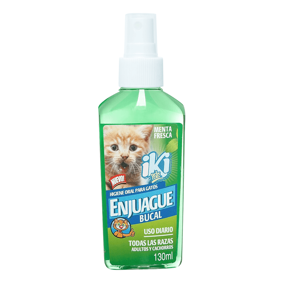 ENJUAGUE BUCAL PARA GATO IKIPETS *130ML
