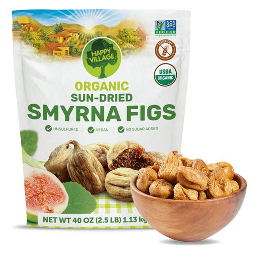 HIGOS ORGANICO SEC HAPPY VILLAGE*1.130GR