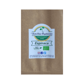 Semillas organicas ONC espinaca 40 grm