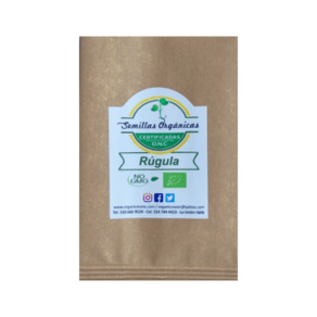 Semillas organicas ONC rugula 40g