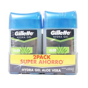 OFTA DESODORANT HYDRA GEL ALOE GILLETE*2