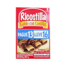 CALDO RICOSTILLA  x 8 CUBOS