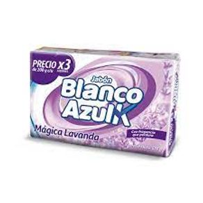 JABON BARRA BLANCO LAVAND AZULK 3 X200GR