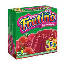 GELATINA FRUTOS ROJOS FRUTIÑO x 35 GR
