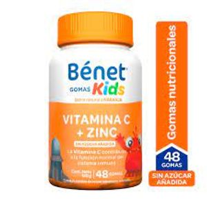 Gomas Kids Vita C Sin Azucar Benet*120 gr