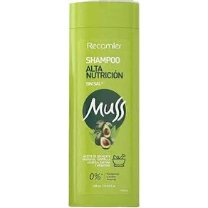 SHAMPOO MUSS ALTA NUTRICION  x 400ML