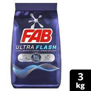 DETERGENTE POLVO ULTRA FAB X 3 KG