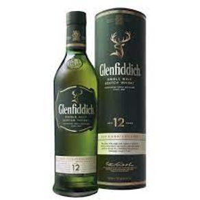 WHISKY 12 AÑOS GLENFIDDICH x 750 ML