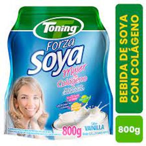 BEBIDA DE SOYA FORZA MUJER TONING*800GR