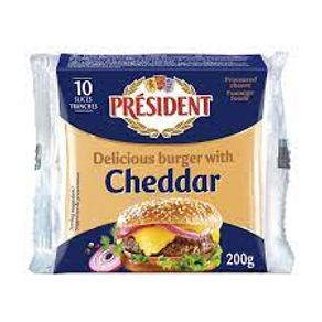 QUESO CHEDDAR LONCHAS X 200GR