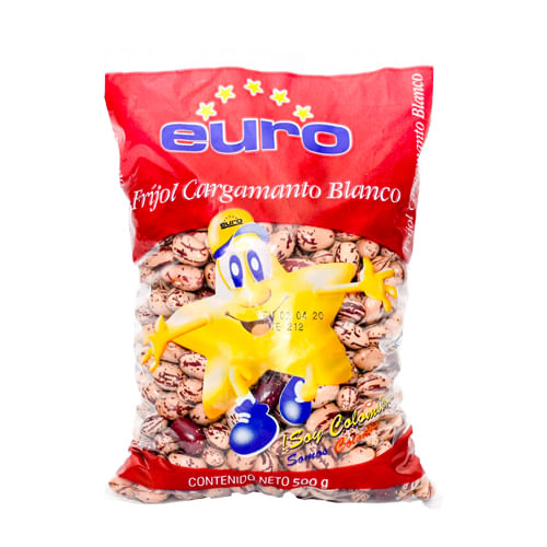 FRIJOL CARGAMANTO BLANCO EURO  x 500GR