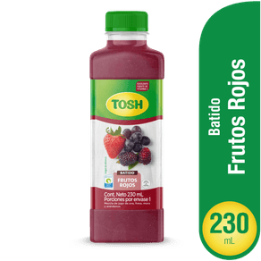 BEBIDA TOSH FRUTOS ROJOS BOTELLA X 230ML