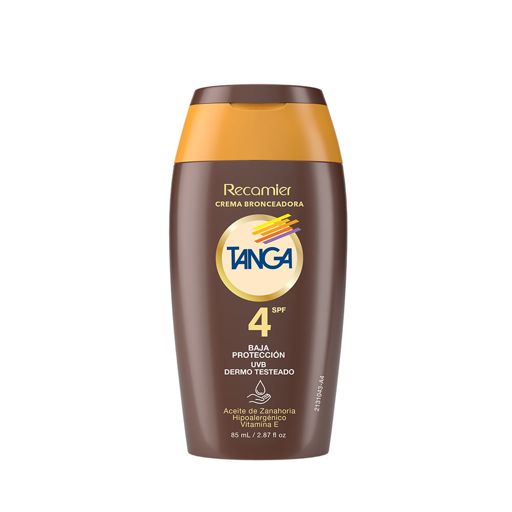CREMA BRONCEADOR SPF 4 TANGA X 85 ML