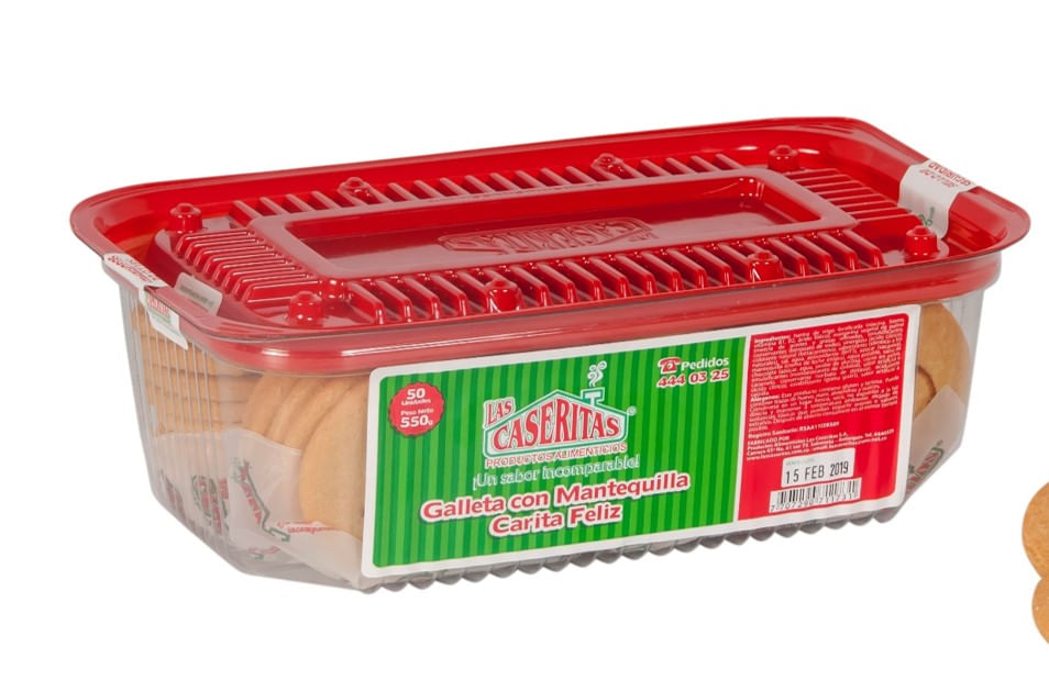 GALLETA CARITA DOMO CASERITAS X 550GR