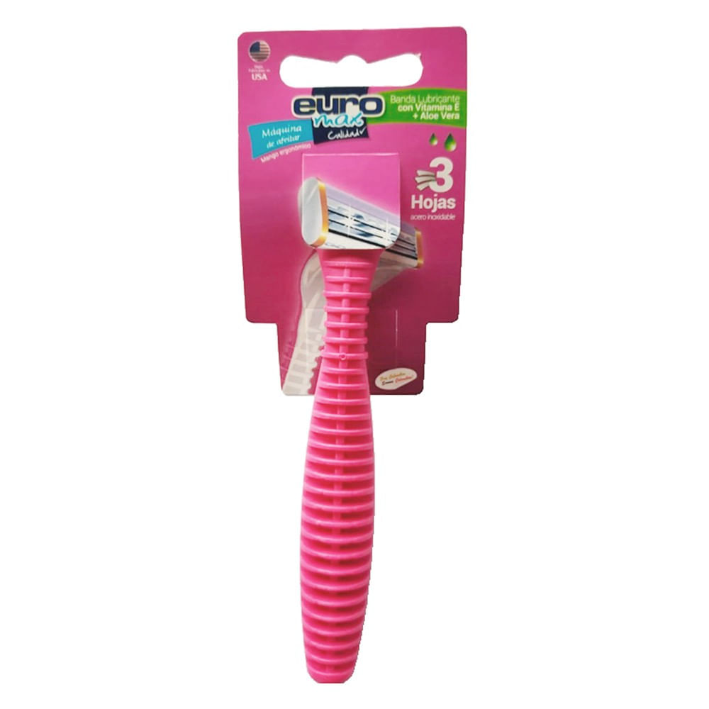 MAQUINA AFEITAR MUJER 3H ERGONOMIC EURO