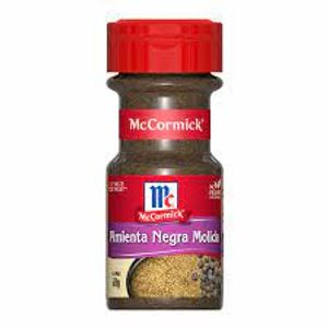 Pimienta Negra Molida Mccormick X 170 gr