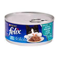 ATUN CON PESCADO EN SALSA PARA GATO*156G