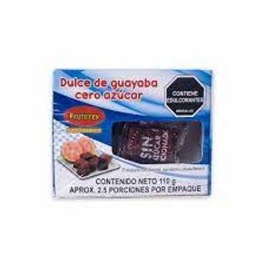 DULCE DE GUAYAB FRUTIRREY CERO AZU*110GR