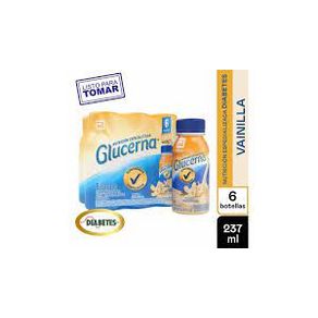 GLUCERNA VAINILLA X 237ML X6UND
