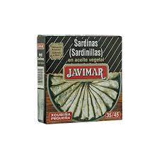 SARDINILLAS JAVIMAR ACEITE VEGE*265GR