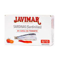 SARDINILLAS JAVIMAR EN TOMATE*90GR