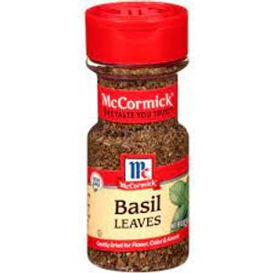 Sazonador Mccormick Hojas Albahaca*17 gr