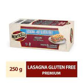 LASAGNA MONTICELLO GLUTEN FREE*250GR