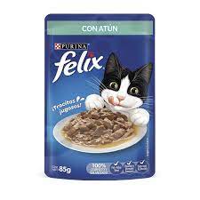 ALIMENTO PARA GATOS FELIX ATUN*85GR