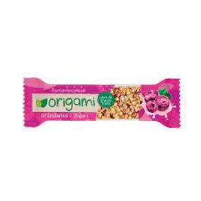 BARRA CEREAL ORIGAMI ARANDANOS *32 GR