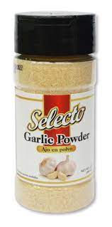 CONDIMENTO AJO EN POLVO SELECTO * 89 GR