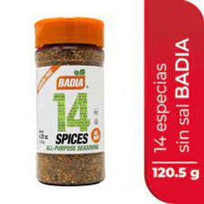SAZONADOR 14ESPECIESSINSAL BADIA*125.68G