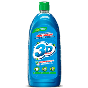 DETERGENTE LIQUID MULTIUSOS 3D*2000ML
